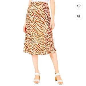 43Si 3 nna Zebra printed maxi Skirt💖